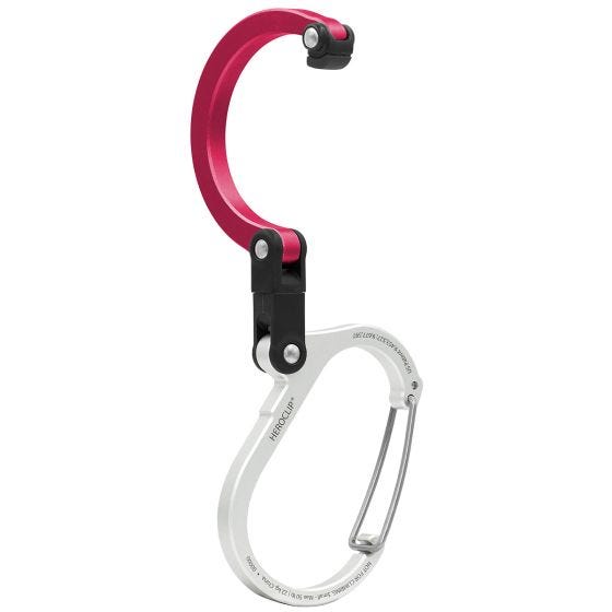Heroclip Small Gear Clip Hot Rod Red