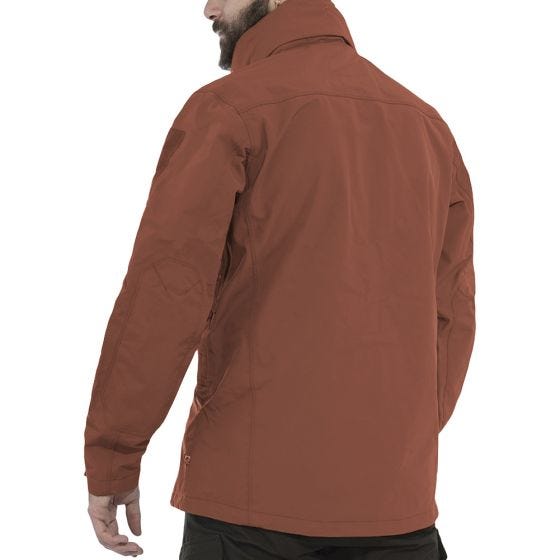 Pentagon Hurricane Shell Jacket Maroon Red