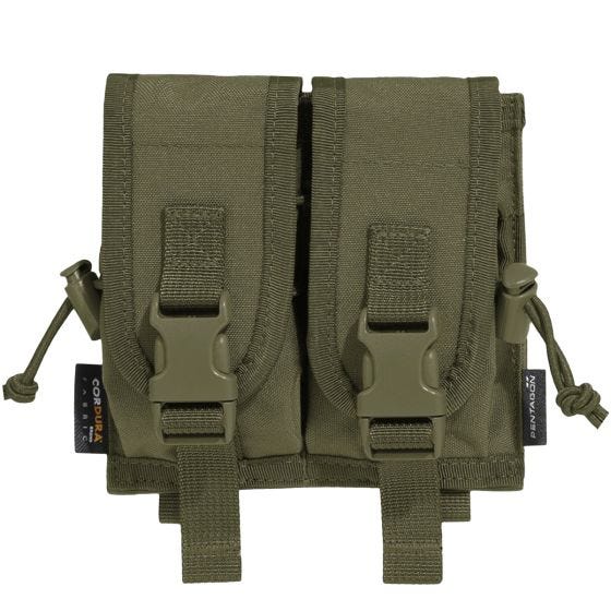 Pentagon Double Multi Pouch Olive