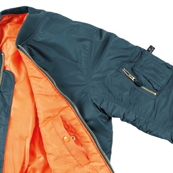 MFH US MA1 Flight Jacket Blue