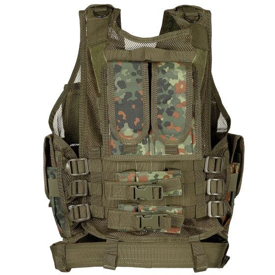 MFH USMC Vest with belt Flecktarn