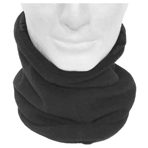 MFH Scarf Fleece with Head Section Black