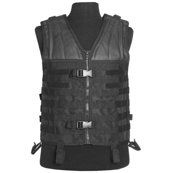 Mil-Tec MOLLE Carrier Vest Black