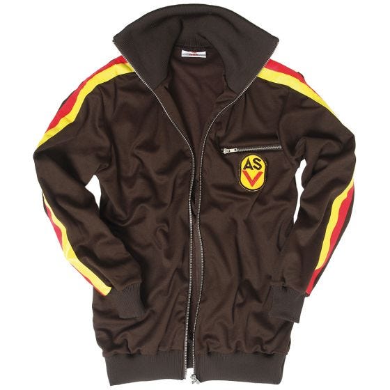 Mil-Tec NVA East German ASV Gym Jacket Brown