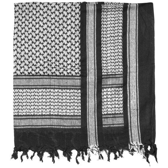 Mil-Tec Shemagh Scarf Black / White
