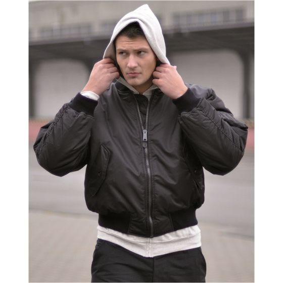 Mil-Tec MA-1 Flight Jacket Black