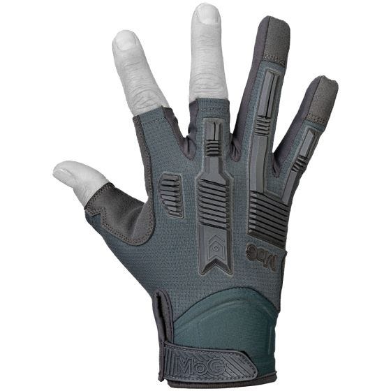 MoG Target High Abrasion ErgoShield Trivium Gloves Wolf Grey