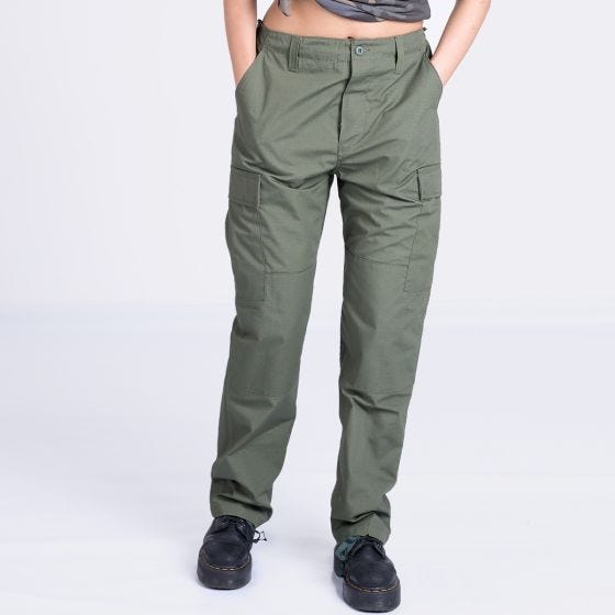 MFH Ladies Ripstop Trousers Olive