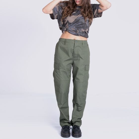 MFH Ladies Ripstop Trousers Olive