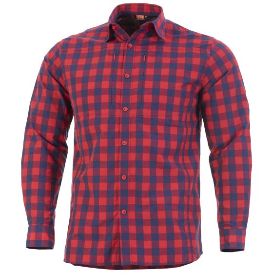 Pentagon QT Tactical Shirt Red Checks