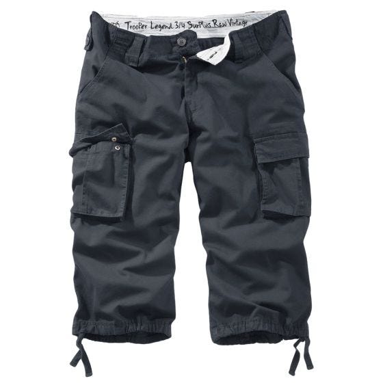 Surplus Trooper Legend 3/4 Shorts Anthracite