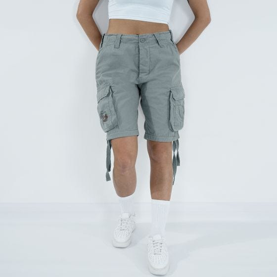 Surplus Ladies Airborne Vintage Shorts Grey