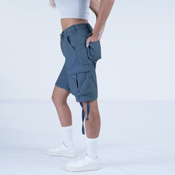Surplus Ladies Airborne Vintage Shorts Navy