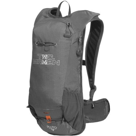 TAC MAVEN Pluto Hydration Backpack 9L Cinder Grey