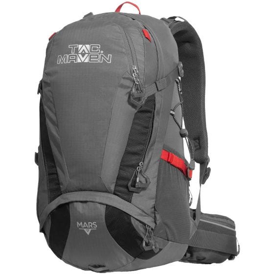 TAC MAVEN Mars Outdoor Backpack 30L Cinder Grey