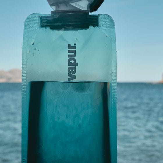 Vapur Wide Mouth Anti-Bottle 500ml Shades Cyan Blue