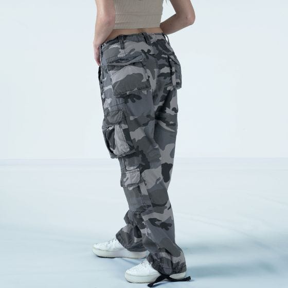 Surplus Ladies Airborne Vintage Trousers Night Camo