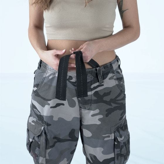 Surplus Ladies Airborne Vintage Trousers Night Camo