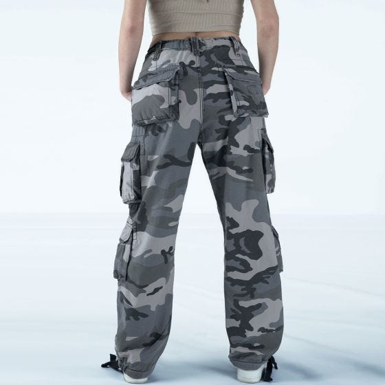 Surplus Ladies Airborne Vintage Trousers Night Camo