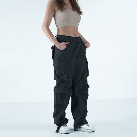 Surplus Ladies Airborne Vintage Trousers Black