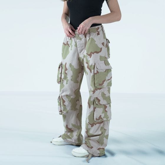 Surplus Ladies Airborne Vintage Trousers 3-Colour Desert
