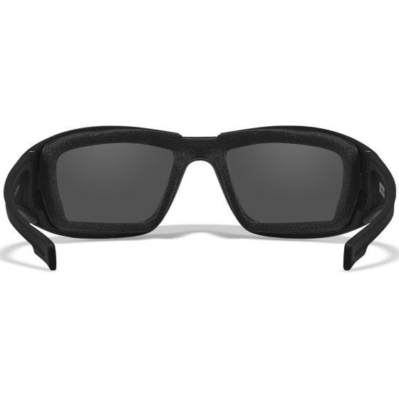 Wiley X WX Boss Glasses - Silver Flash Lens / Matte Black Frame