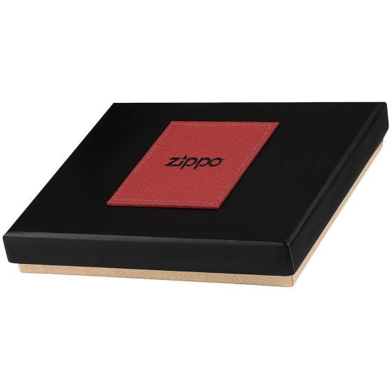 Zippo Leather Credit Card Holder Brown