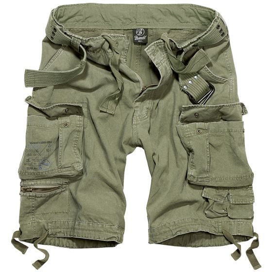 Brandit Savage Vintage Shorts Olive