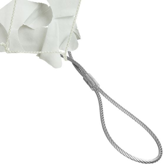CamoSystems Shade Sail Net Broadleaf 3x6 White