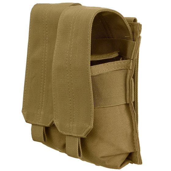 Condor Double M4/M16 Magazine Pouch MOLLE Coyote Brown