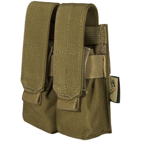 Flyye Double 9mm Magazine Pouch Ver. FE MOLLE Coyote Brown