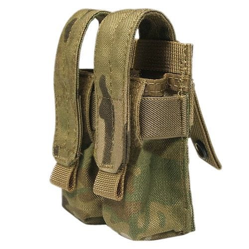 Flyye Double 9mm Magazine Pouch Ver. FE MOLLE MultiCam