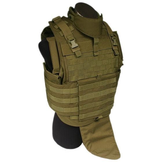 Flyye MOLLE MTV Vest Coyote Brown