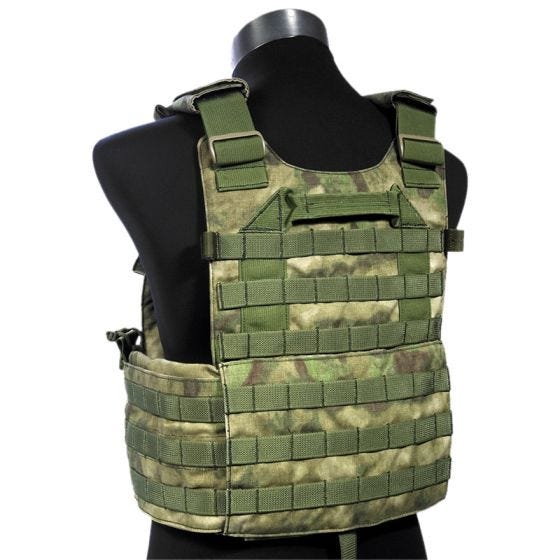 Flyye New MOLLE LT6094 Vest A-TACS FG