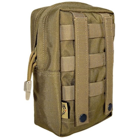 Flyye Vertical Accessories Pouch MOLLE Coyote Brown