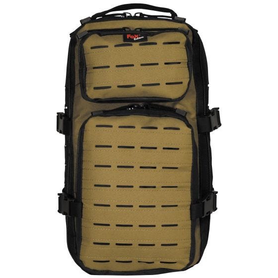 Fox Outdoor Assault-Travel Backpack Black / Coyote