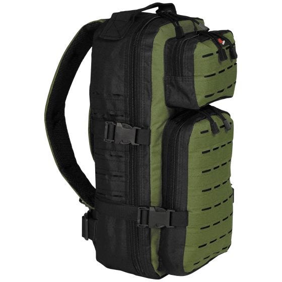 Fox Outdoor Assault-Travel Backpack Black / OD Green