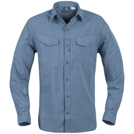 Helikon Defender Mk2 Gentleman Long Sleeve Shirt Melange Blue
