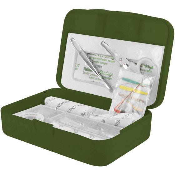 Highlander Cadet First Aid Kit Olive