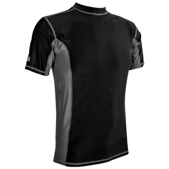 Highlander Men's Pro Comp Short Sleeve Top Black / Grey