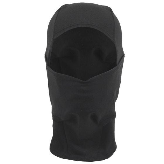 MFH 1 Hole Balaclava Lightweight Spandex Black