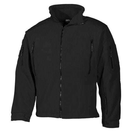 MFH Heavy Strike Fleece Jacket Black