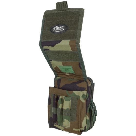 MFH Map Case MOLLE Woodland