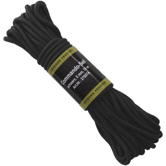 MFH Rope 5mm Black