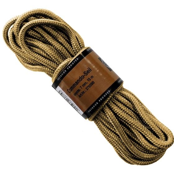MFH Rope 7mm Coyote