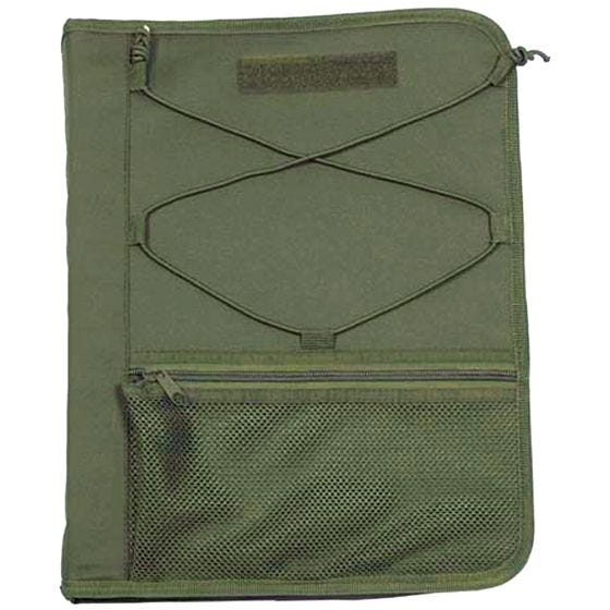 MFH Writing Case with Map Cover OD Green