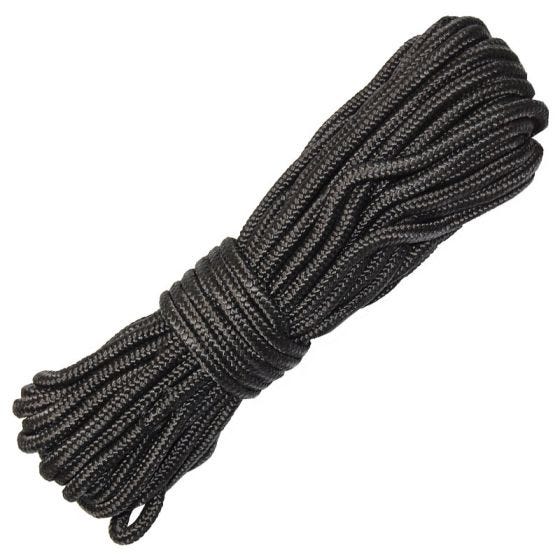 Mil-Com 3mm Purlon Rope Black