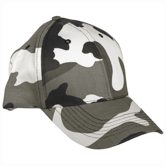 Mil-Tec Baseball Cap with Plastic Band Urban