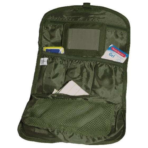 Mil-Tec British Army Toiletry Bag Olive