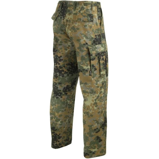 Mil-Tec BDU Ranger Combat Trousers Flecktarn